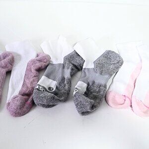 Dr. Motion OS 1st Socks Lot of 3 White Pink Gray